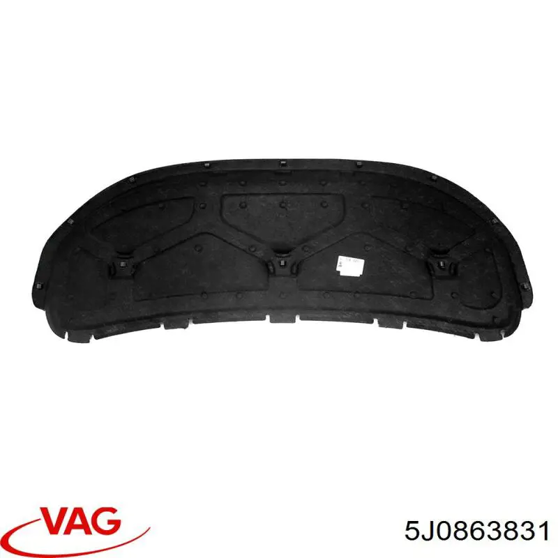 Isolamento de ruído da capota VAG 5J0863831 preço, a partir de 47,43 USD