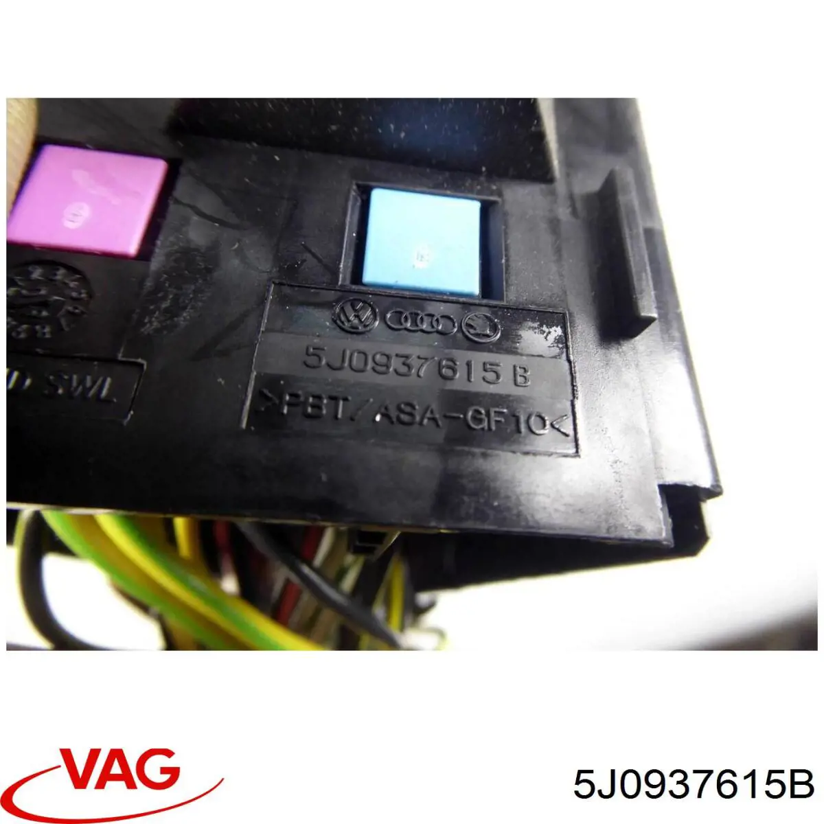 5J0937615A VAG Unidade de dispositivos de segurança