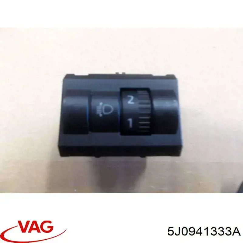 5J0941333A VAG Botão (regulador) de corretor das luzes