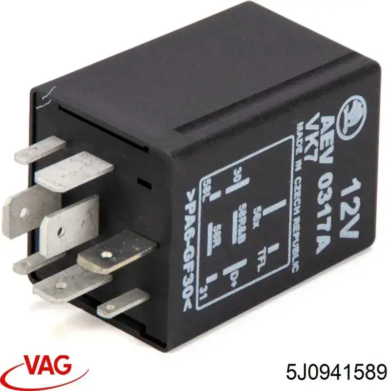 Relê do motor de arranco VAG 5J0941589 preço, a partir de 32,18 USD
