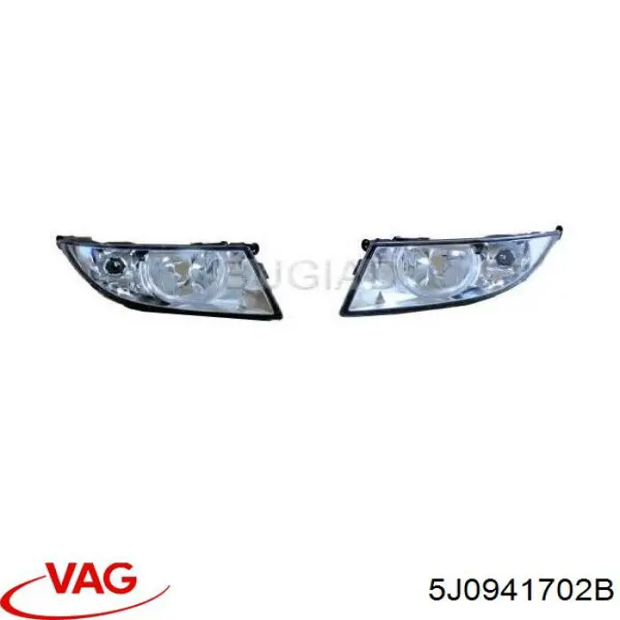 Luzes de nevoeiro direitas VAG 5J0941702B preço, a partir de 56,87 USD