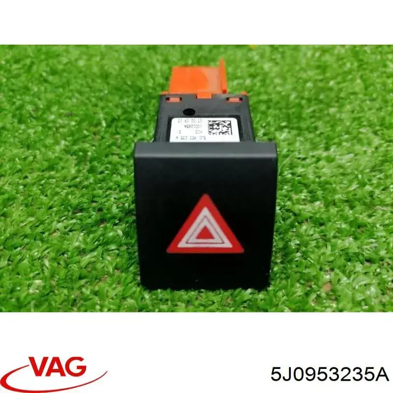 5J0953235A VAG Botão de ativação do sinal de emergência