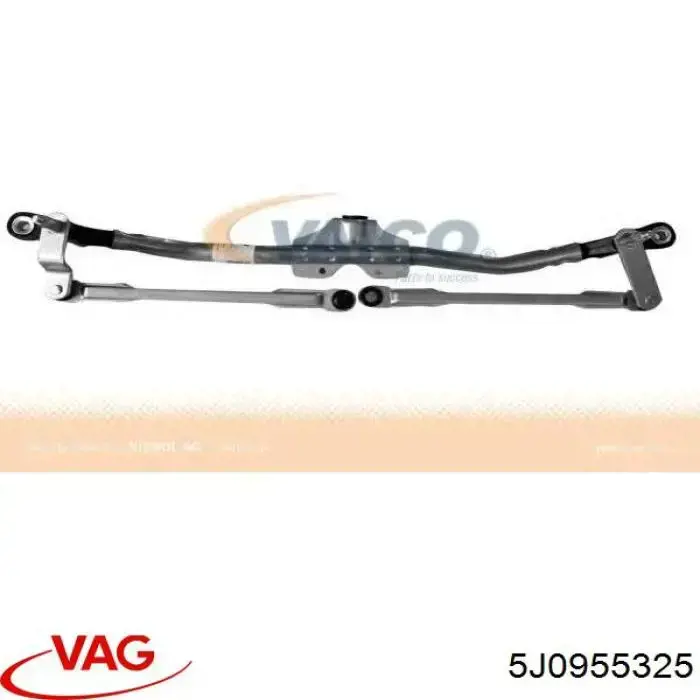 Compre 3D955010 AND Barra do trapézio de limpador pára-brisas esquerdo