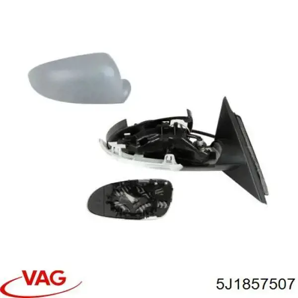 5J1857507 VAG Espelho de retrovisão esquerdo