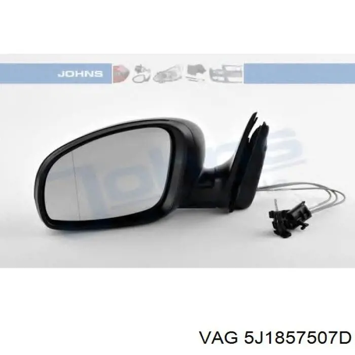 Caixa do espelho de retrovisão esquerdo VAG 5J1857507D preço, a partir de 80,02 USD