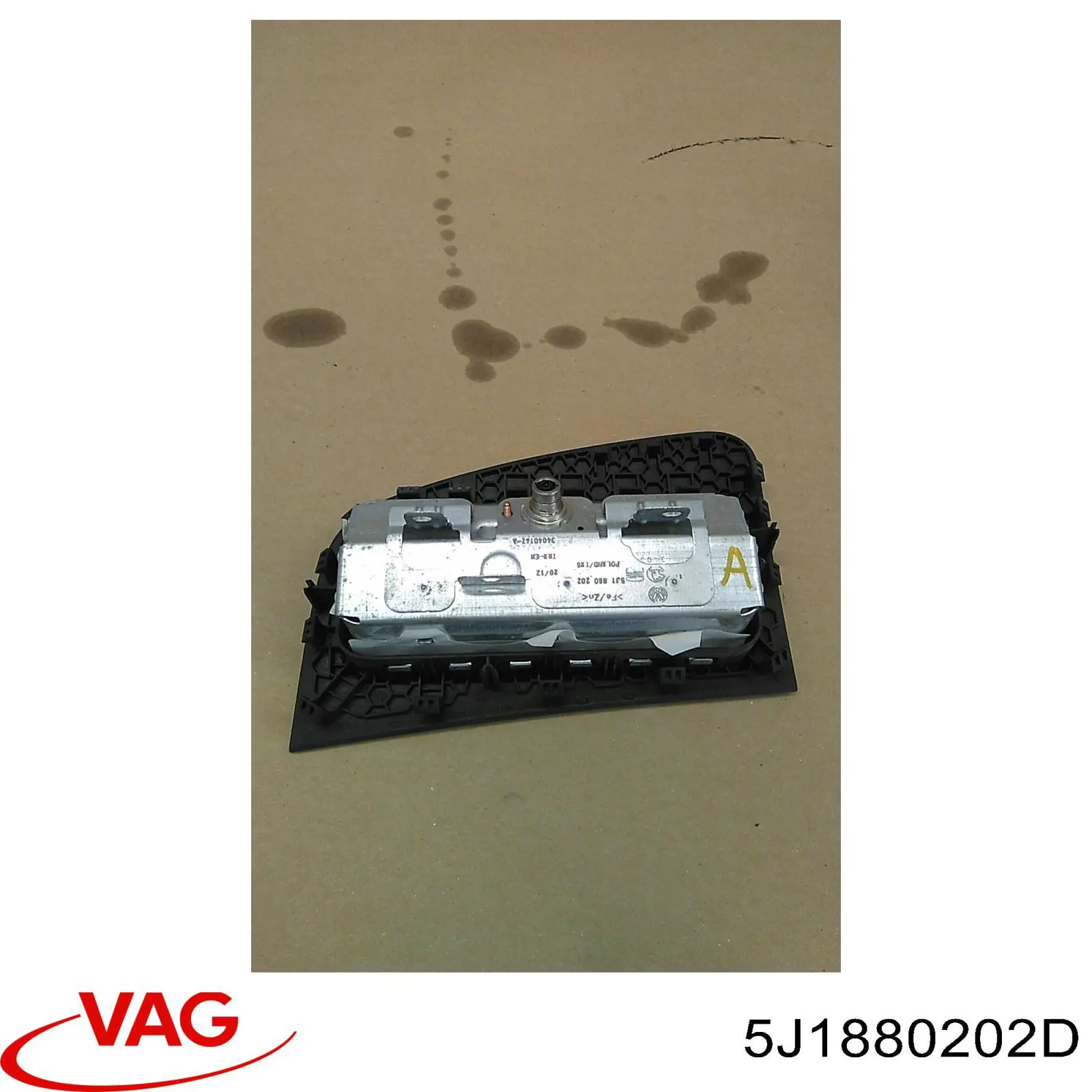 Cinto de segurança (AIRBAG) de passageiro VAG 5J1880202D preço, a partir de 136,26 USD