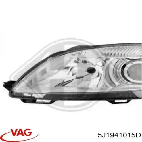 Compre 5J1941015D VAG Luz esquerda