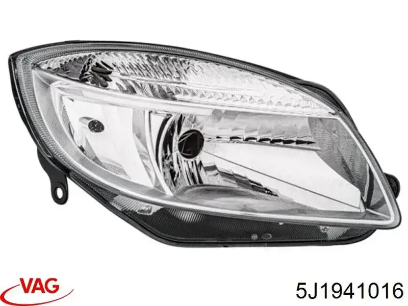 5J1941016 VAG Luz direita