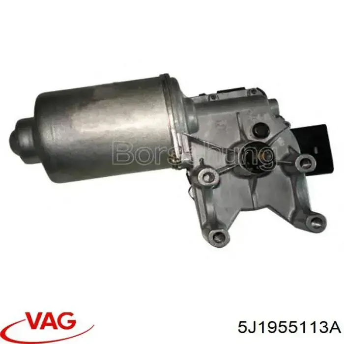 5J1955113A VAG Motor de limpador pára-brisas do pára-brisas