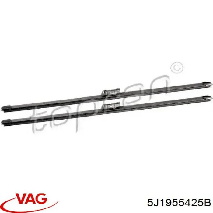 Compre 5J1955425B VAG Limpa-pára-brisas do pára-brisas de condutor