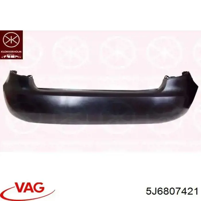 5J6807421 VAG Pára-choque traseiro