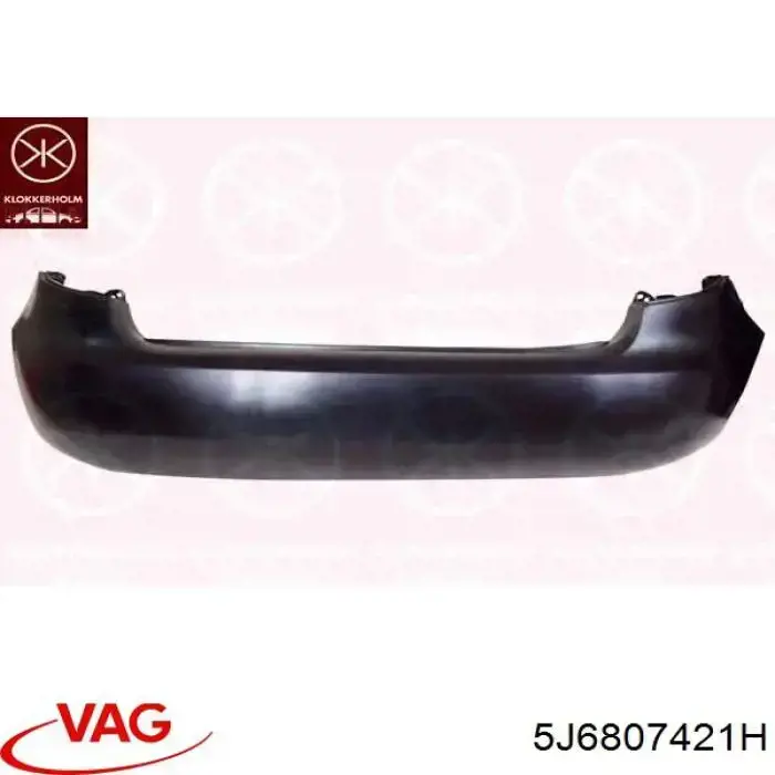 Pára-choque traseiro VAG 5J6807421H preço, a partir de 117,58 USD