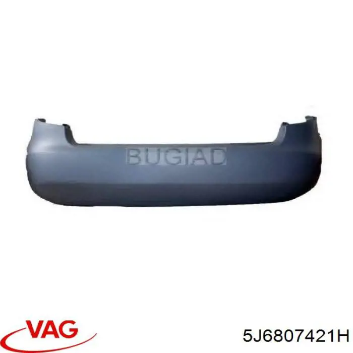 Compre 5J6807421H VAG Pára-choque traseiro