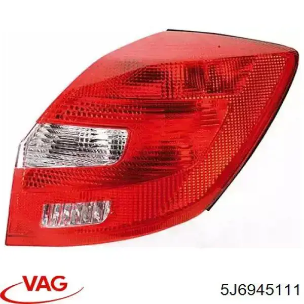 5J6945111 VAG Lanterna traseira esquerda