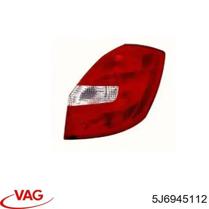 Lanterna traseira direita VAG 5J6945112 preço, a partir de 74,20 USD