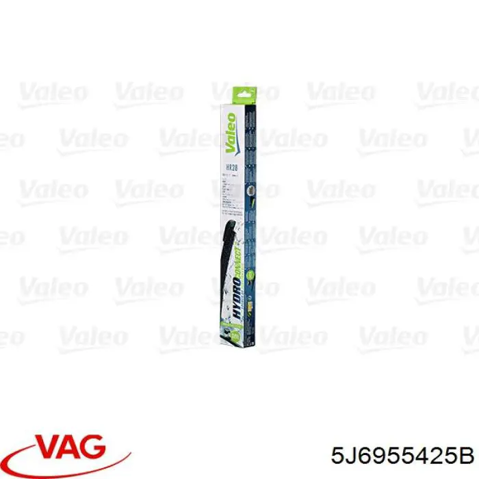 Compre 5J6955425B VAG Limpa-pára-brisas de vidro traseiro