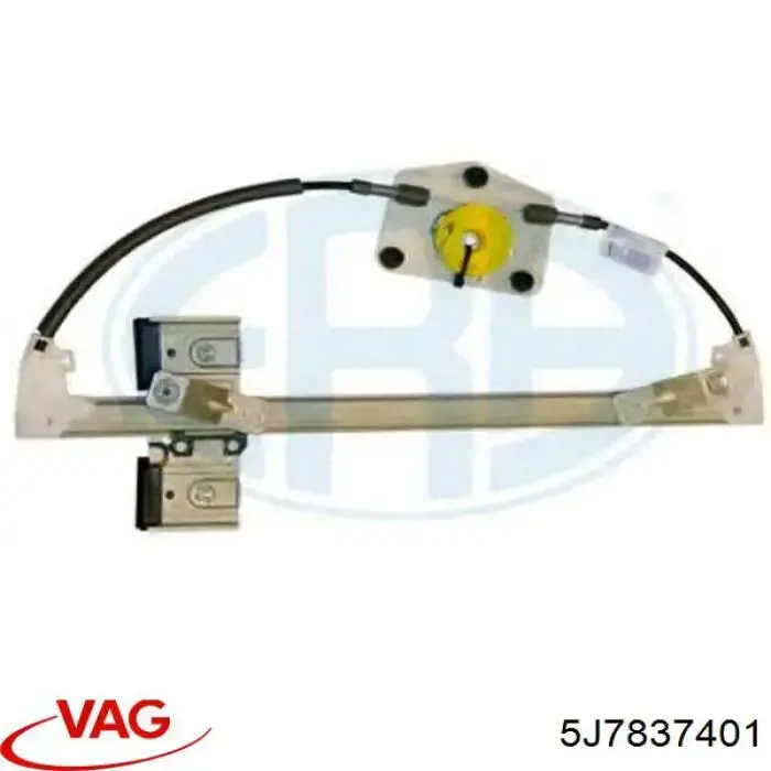 Mecanismo de acionamento de vidro da porta dianteira esquerda VAG 5J7837401 preço, a partir de 95,56 USD