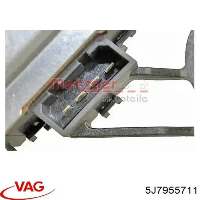 Compre 5J7955711 VAG Motor de limpador pára-brisas de vidro traseiro