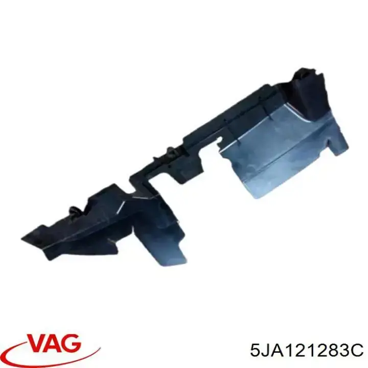 Conduto de ar (defletor) esquerdo do radiador VAG 5JA121283B preço, a partir de 5,79 USD