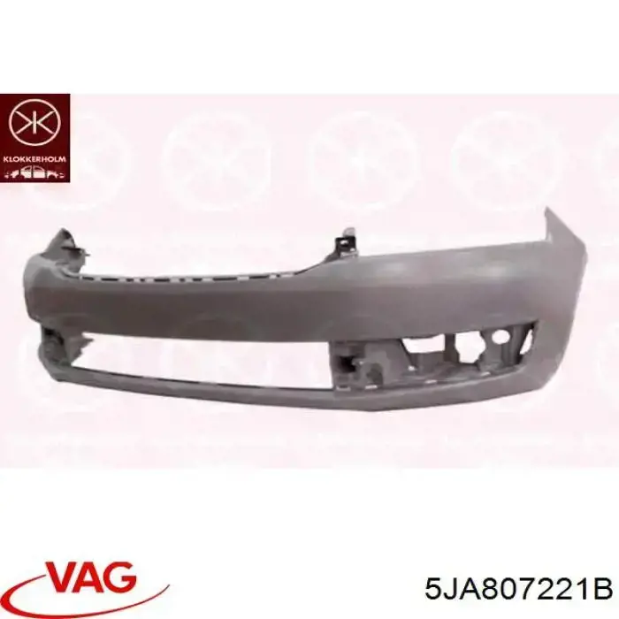 5JA807221B VAG Pára-choque dianteiro