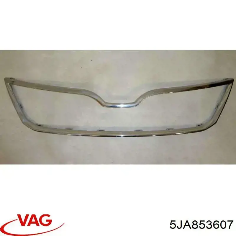 5JA853607 VAG Placa sobreposta (carcaça) de grelha do radiador