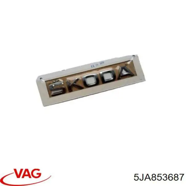 Emblema de tampa de porta-malas (emblema de firma) VAG 5JA853687 preço, a partir de 24,09 USD