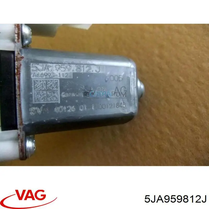 Motor de acionamento de vidro da porta dianteira direita VAG 5JA959812J preço, a partir de 66,93 USD
