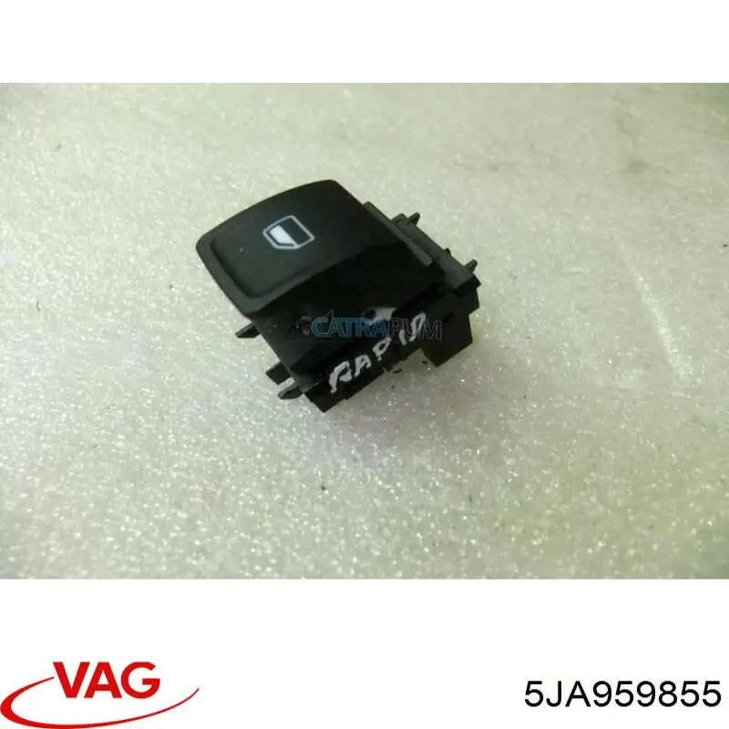 Unidade de botões dianteira esquerda de controlo de elevador de vidro VAG 5JA959855 preço, a partir de 37,46 USD