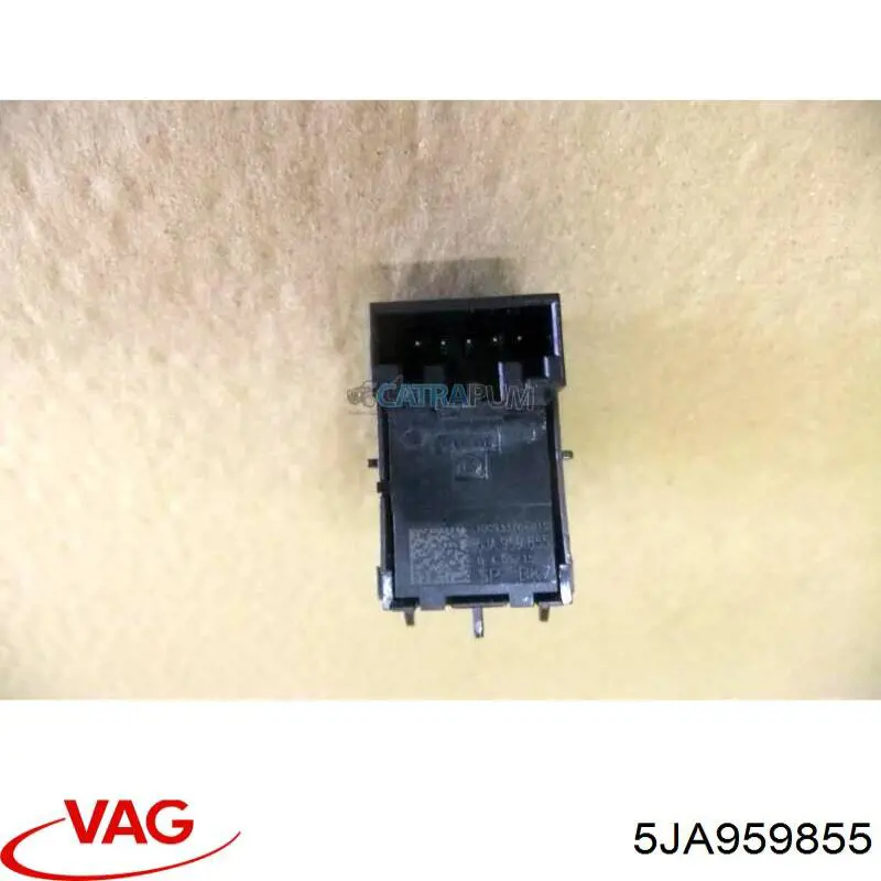 Compre 5JA959855 VAG Unidade de botões dianteira esquerda de controlo de elevador de vidro