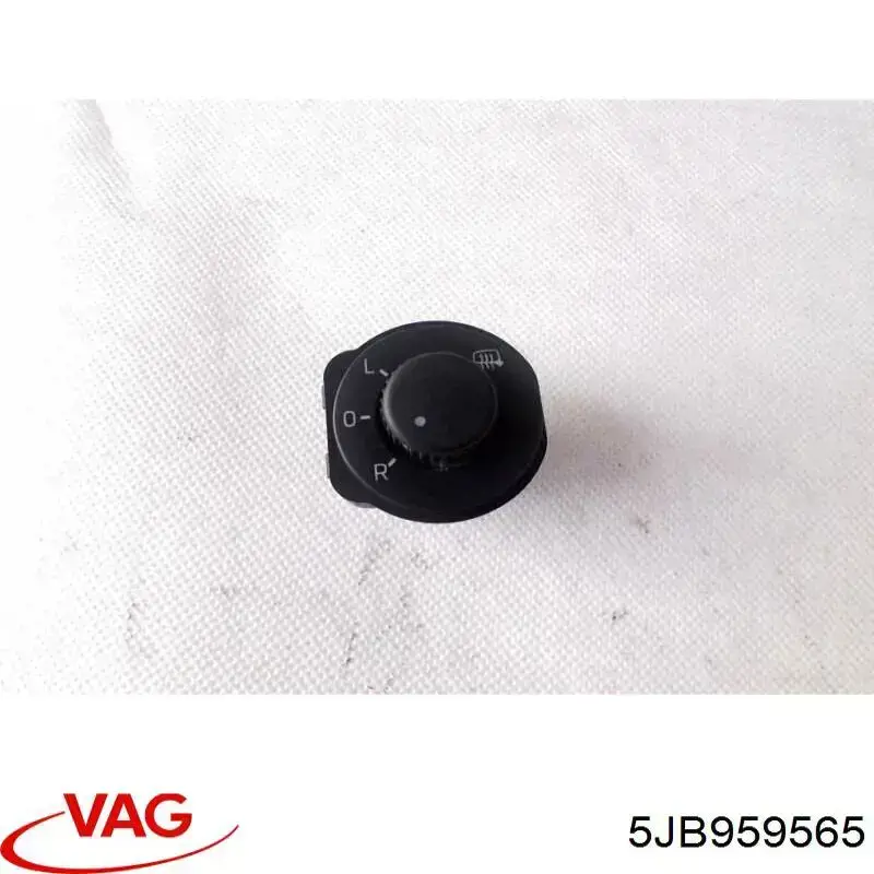 5JB959565 VAG Unidade de controlo dos espelhos de retrovisão, na porta