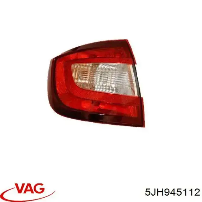 Lanterna do pára-choque traseiro direito VAG 5JH945112 preço, a partir de 117,48 USD