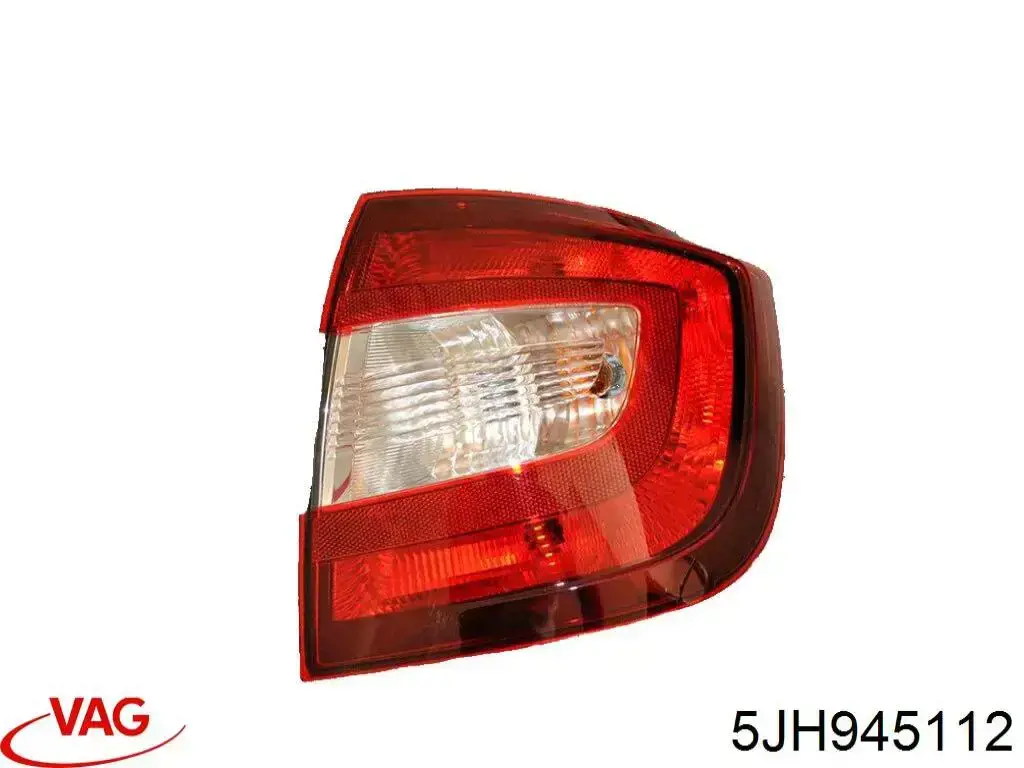 Compre 5JH945112 VAG Lanterna do pára-choque traseiro direito