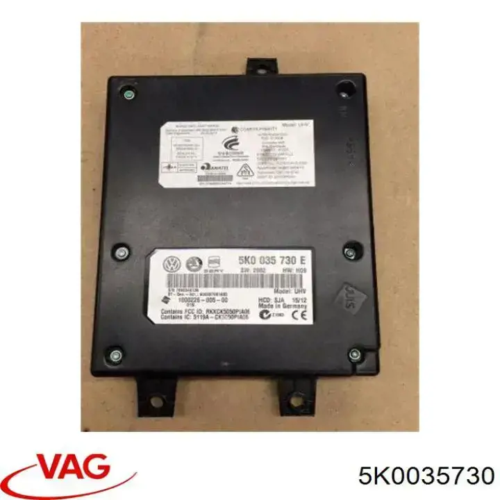 5K0035730 VAG Unidade de controlo Bluetooth