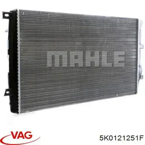 Compre 5K0121251F VAG Radiador de esfriamento de motor