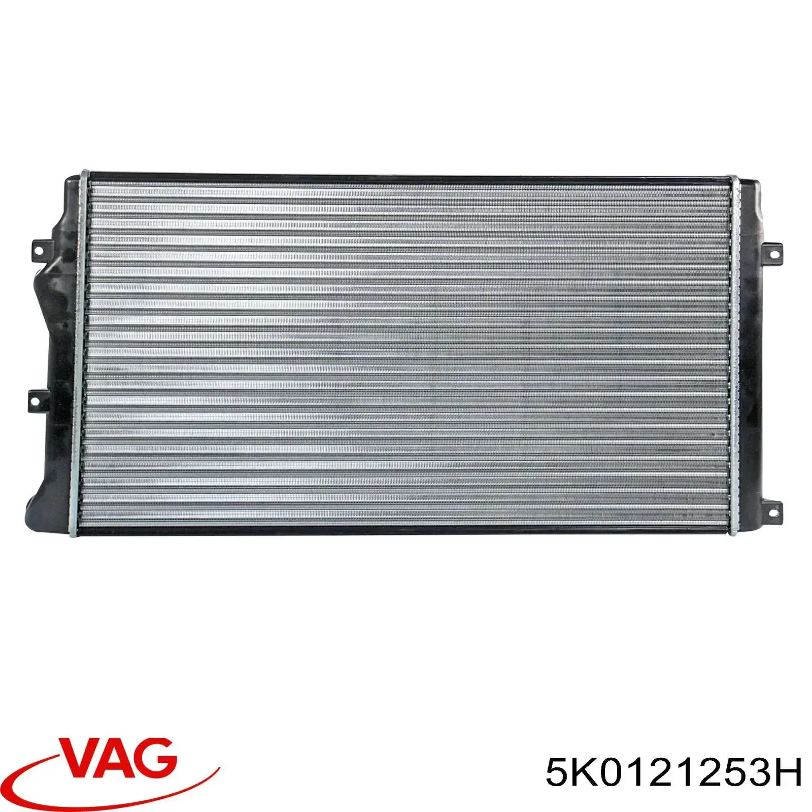 Compre 5K0121253H VAG Radiador de esfriamento de motor