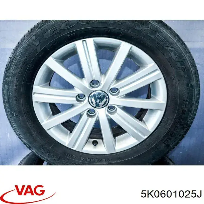 Discos de roda de aleação ligeira (de aleação ligeira, de titânio) para Volkswagen Golf VI 5K1