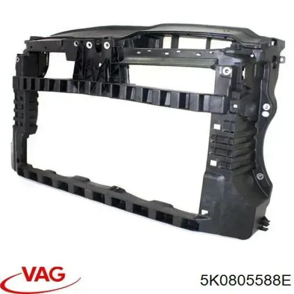 5K0805588E VAG Suporte do radiador montado (painel de montagem de fixação das luzes)