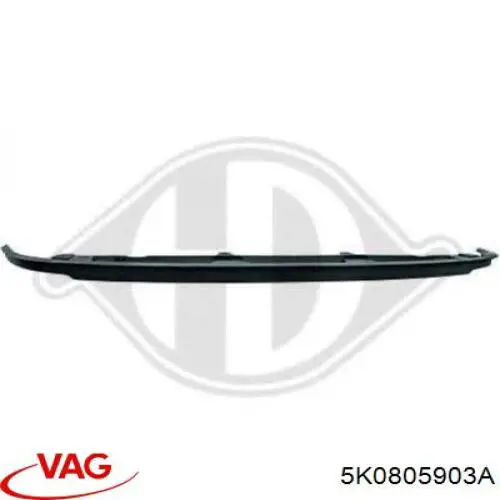 Compre 5K0805903A VAG Spoiler do pára-choque dianteiro