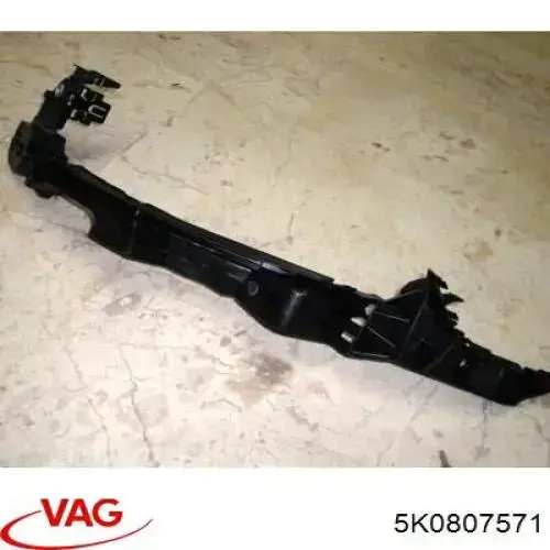 5K0807571 VAG Consola de suporte do radiador superior