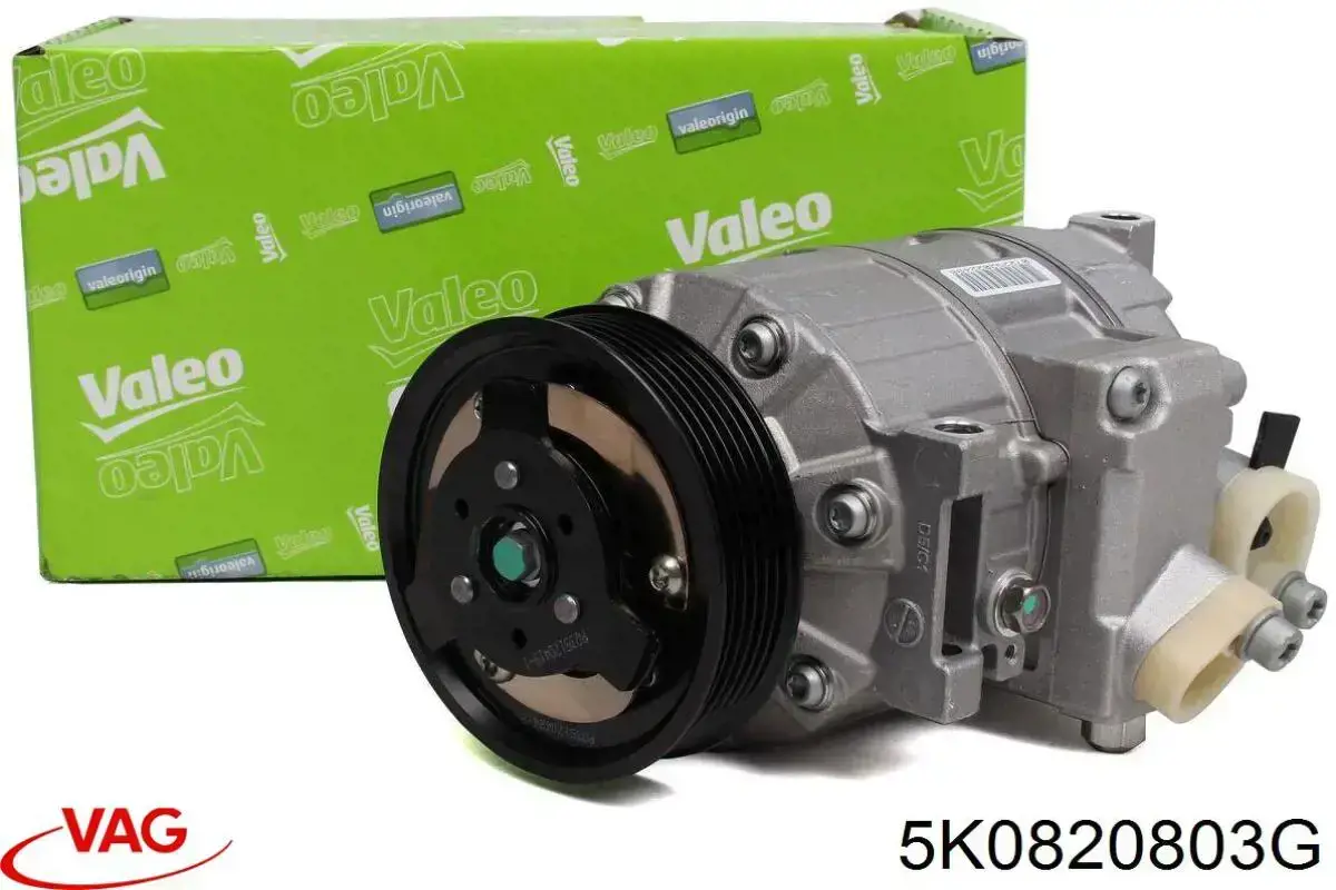 Compre 5K0820803G VAG Compressor de aparelho de ar condicionado