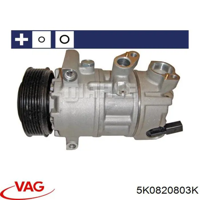 Compre 5K0820803K VAG Compressor de aparelho de ar condicionado