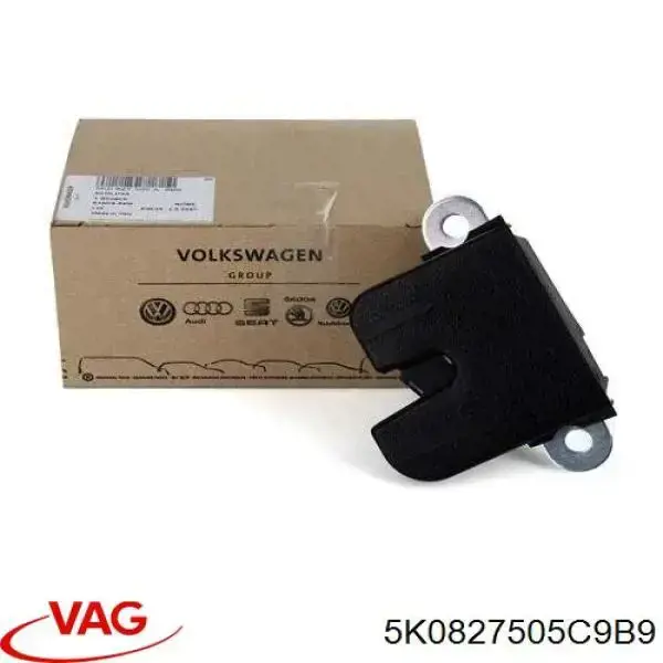 Fecho de tampa de porta-malas (de 3ª/5ª porta traseira) VAG 5K0827505C9B9 preço, a partir de 37,26 USD