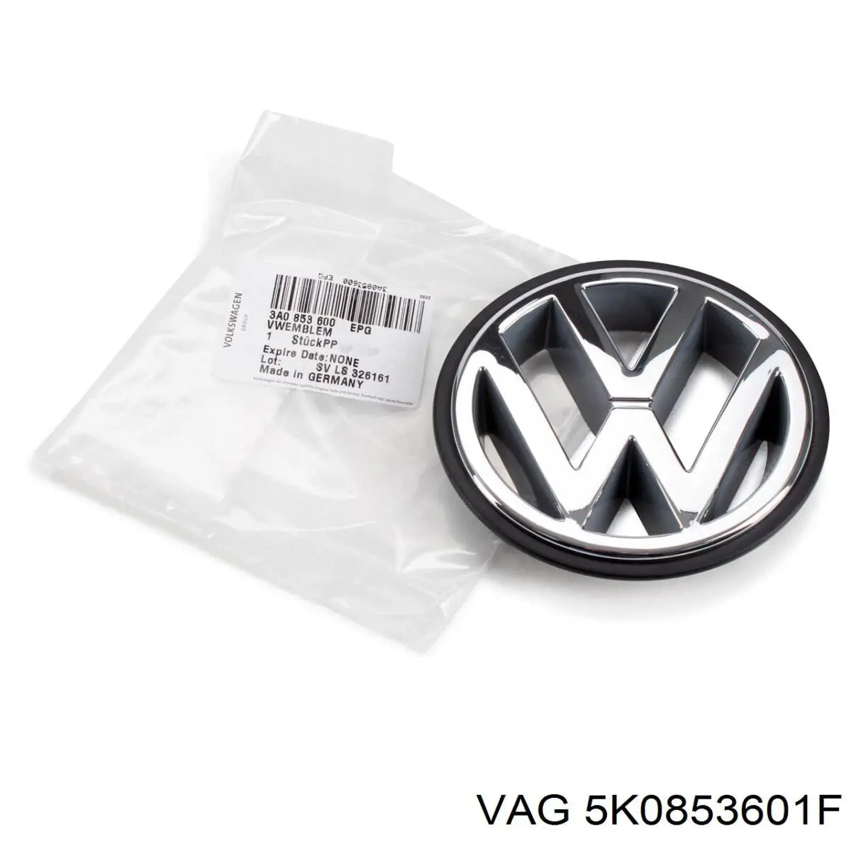 Compre 5K0853601F VAG Emblema de grelha do radiador
