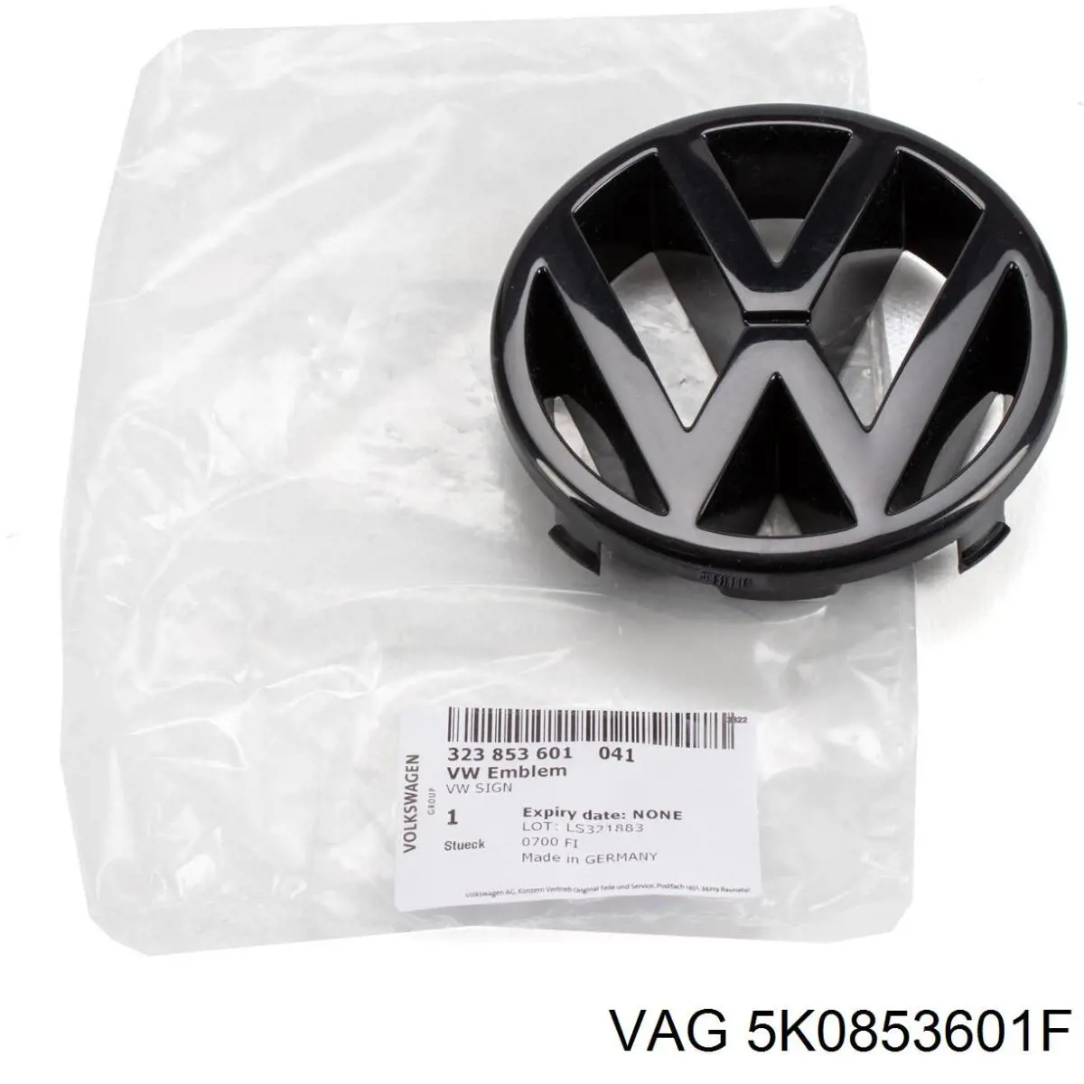 Emblema de grelha do radiador VAG 5K0853601F preço, a partir de 47,00 USD
