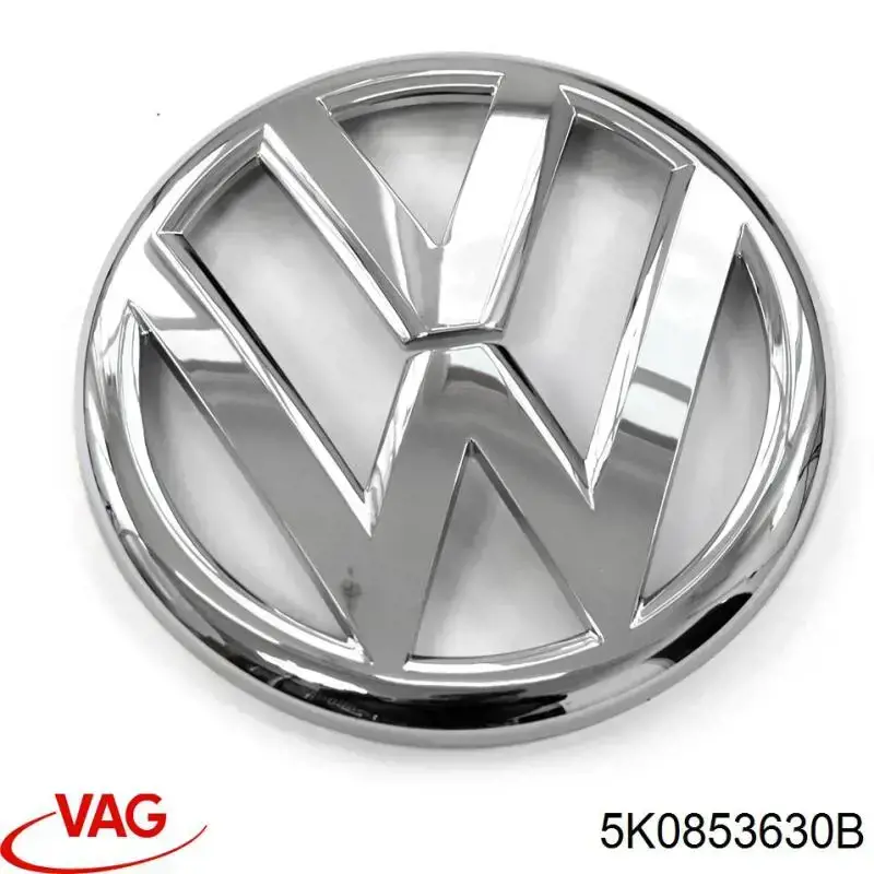 5K0853630B VAG Emblema de tampa de porta-malas (emblema de firma)