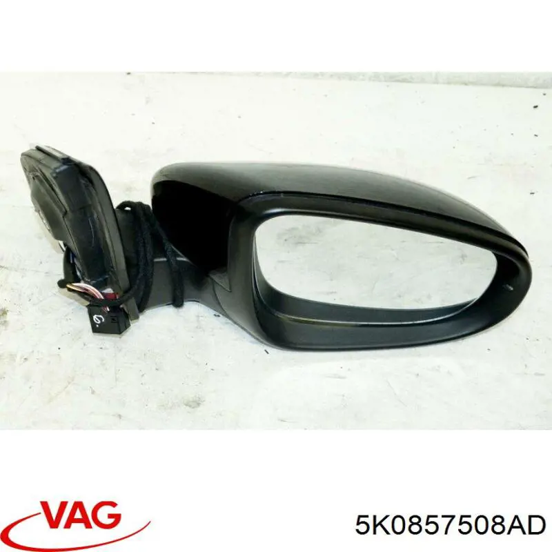 Compre 5K0857508AD VAG Caixa do espelho de retrovisão direito