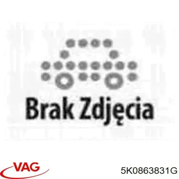 Compre 5K0863831A VAG Isolamento de ruído da capota