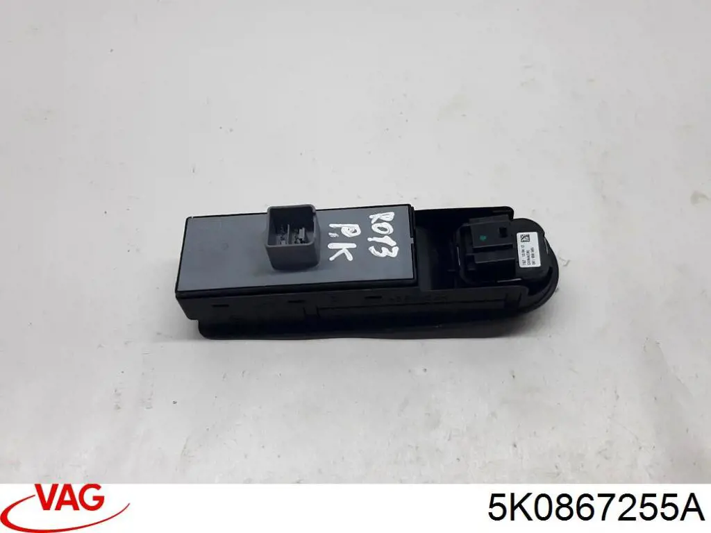 Compre 5K0867255A81U VAG Painel (placa sobreposta) de bloco de controlo de elevador de vidro dianteiro esquerdo