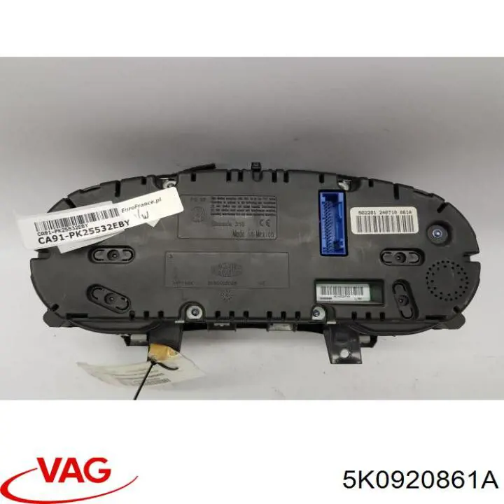 Painel de instrumentos (quadro de instrumentos) VAG 5K0920861A preço, a partir de 185,58 USD
