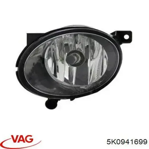 Luzes de nevoeiro esquerdas VAG 5K0941699 preço, a partir de 61,49 USD